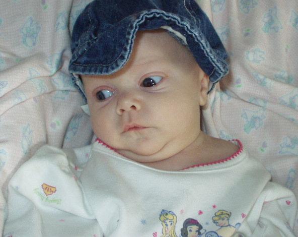 Elijah put his hat on Mary :)