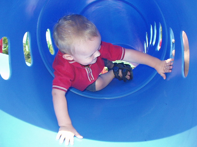Daddy was trying to get me!