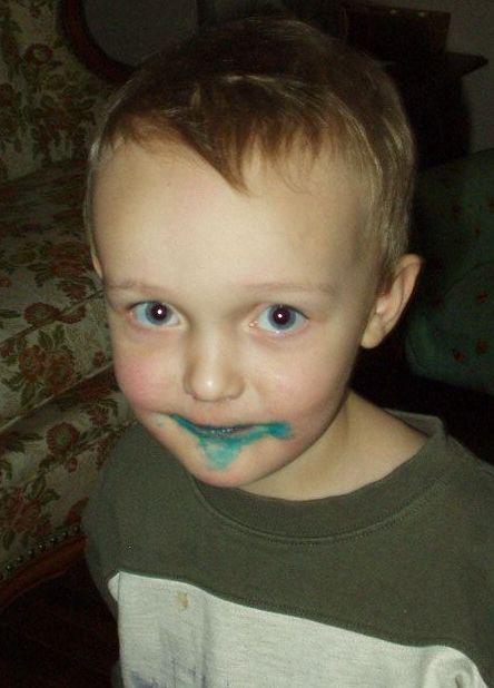 What blue sucker??