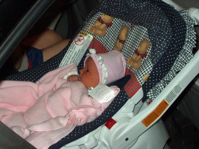 It was pretty dark when we went home at 12A.M.!