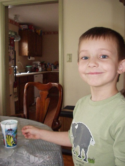 Timothy smiles a lot :)