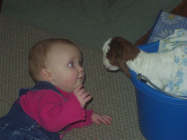 It's a kid!