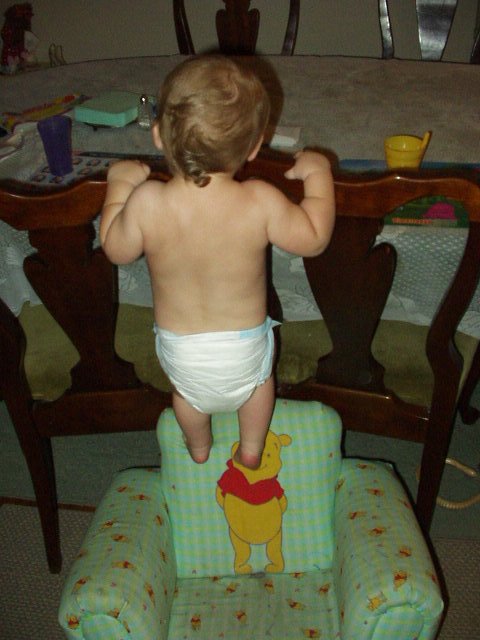This girl can climb anything!!!! 