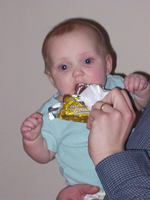 We can't figure out why Abigail weighs over 19lbs!!