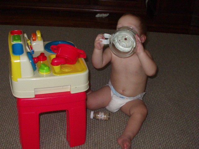 You have to drink lots and lots of coffee before you cook!
