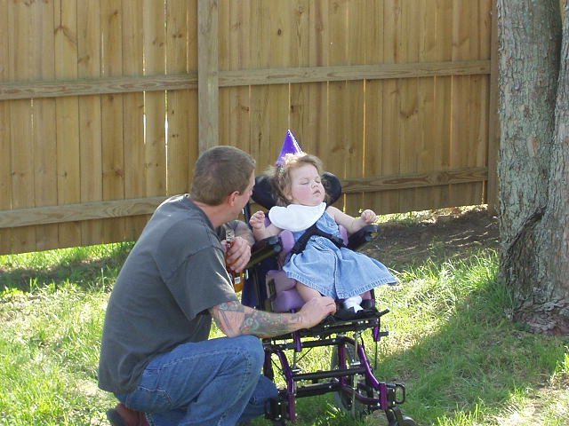 Uncle Jess and Mary are hanging out :)