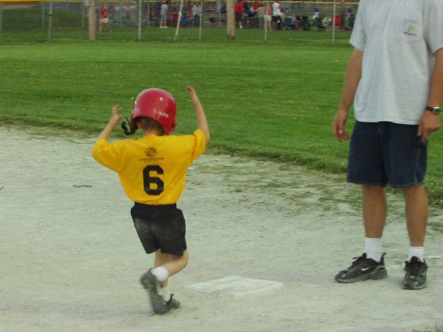 I made it to the first base!! YES!!