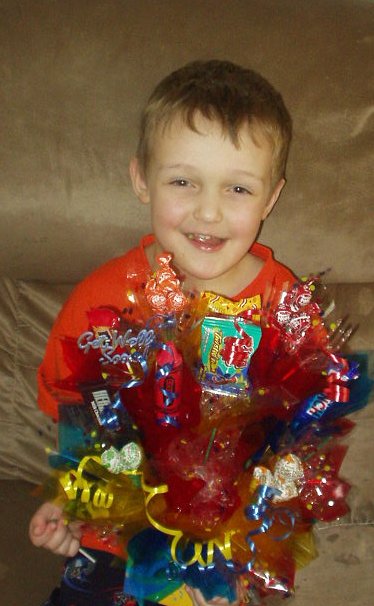 Thank you for the Get Well candy :) I love you!