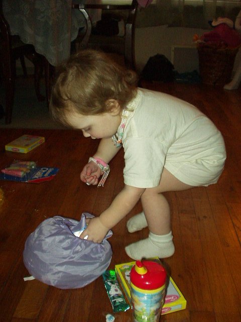 Abigail does wear pants....sometimes :)