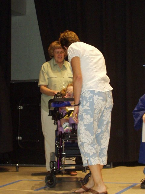Mrs. Julie shakes my hand and said she will see me next year :)  (well, in a few months)