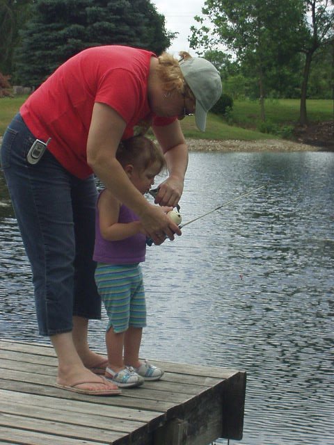 Kiss the fish...(wash mouth off)