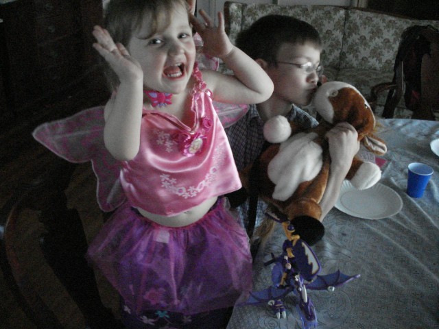 Someone is excited!