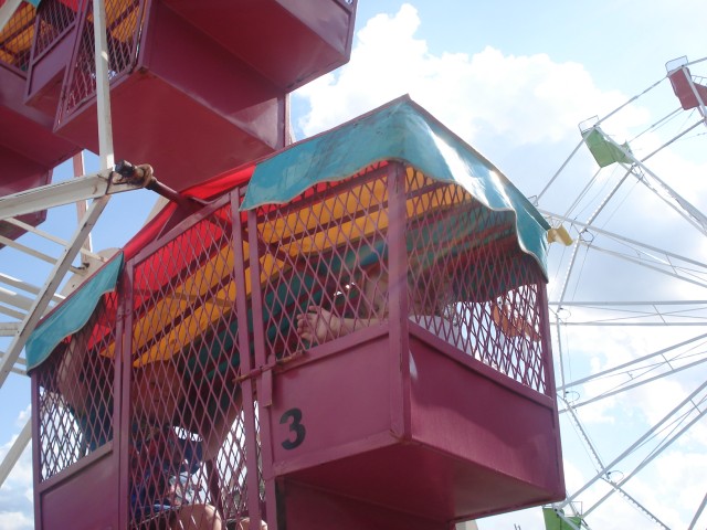 This is like the cage that Daddy puts us in!