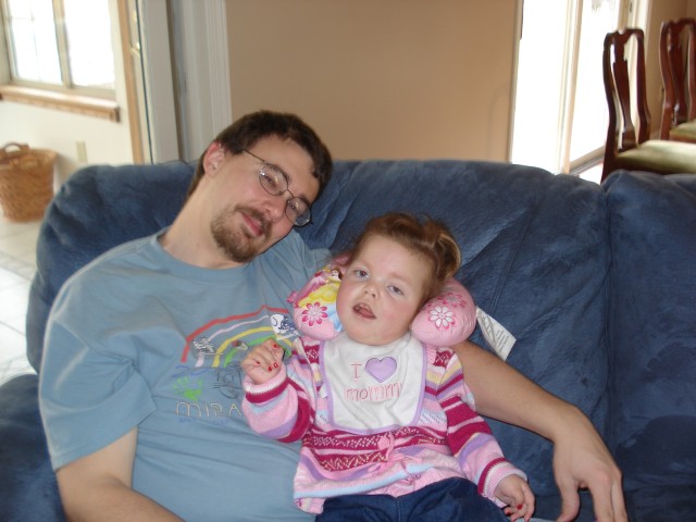 It's Daddy's girl!