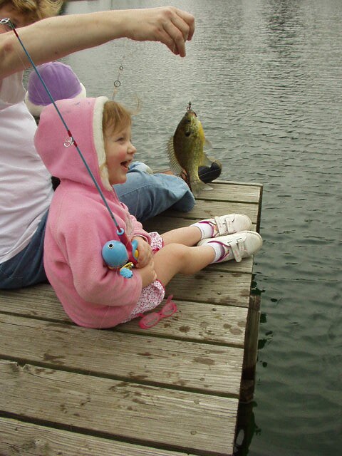 I caught a fish!!!