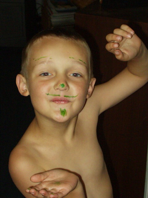 This is what happens when  Uncle Bruce says "Hey, watch this!".