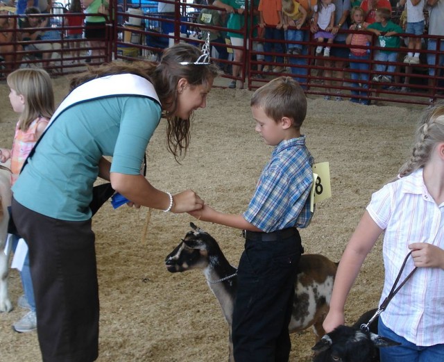 Thank you for your gift of ribbons, oh Queen of the Goats :)