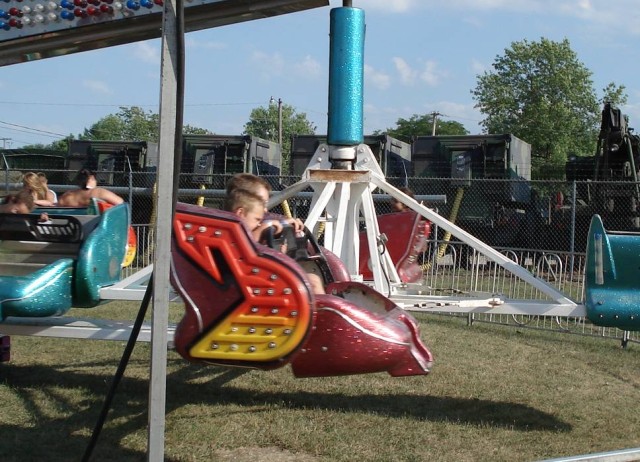The boys only rode this once!