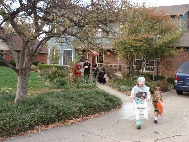 Ian's costume was neat!