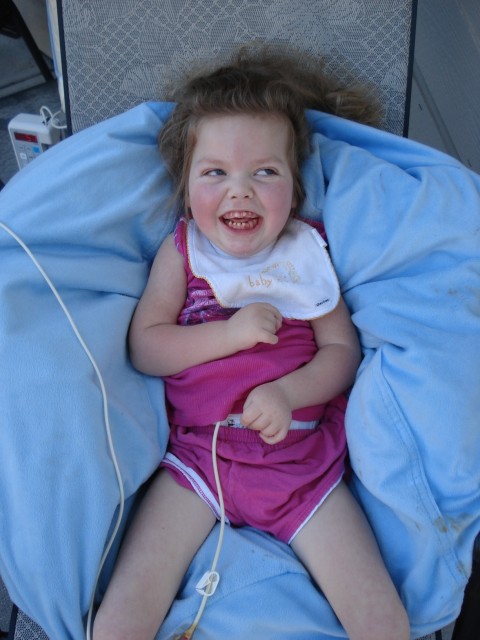 Mary had a fun afternoon in the shade.
