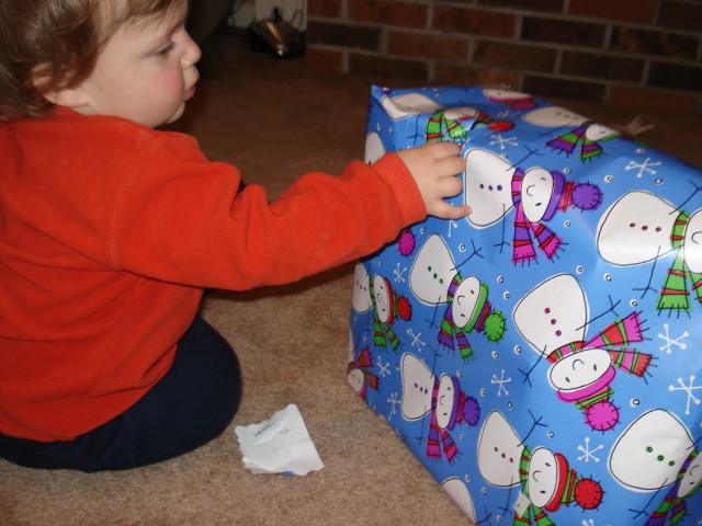 Quick, unwrap it!