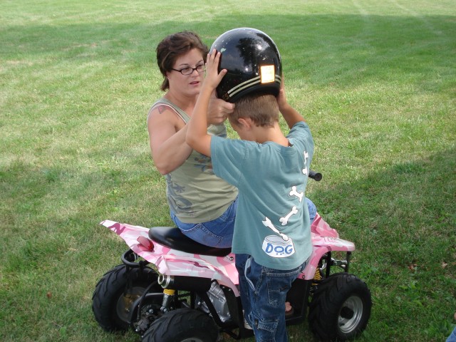 Helmet safety is important!