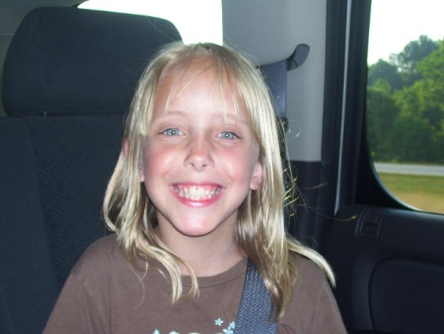 Becca looks just like her Dad!
