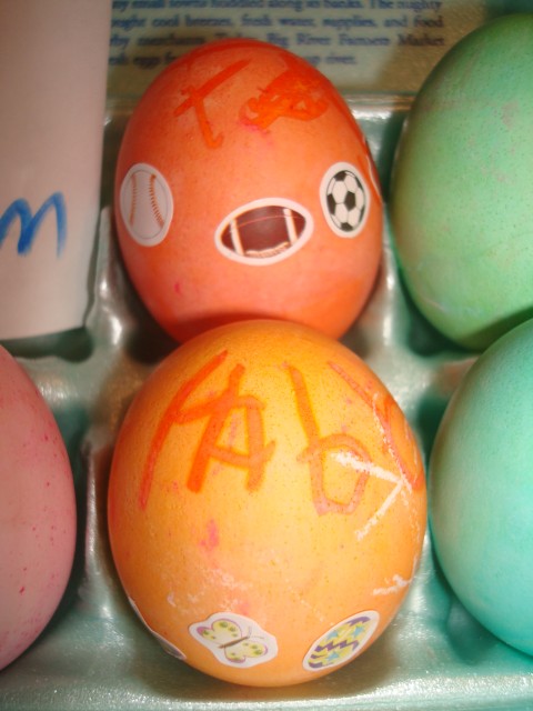 Abby's eggs ROCKED!
