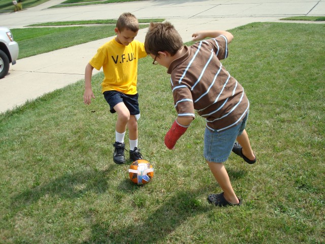 ... and played more soccer!
