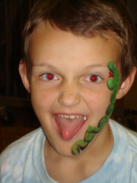Elijah wants to be a member of Kiss :)