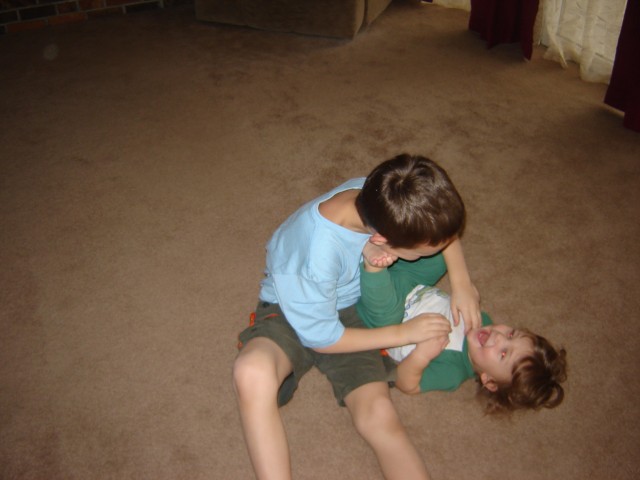 Tickle monster!