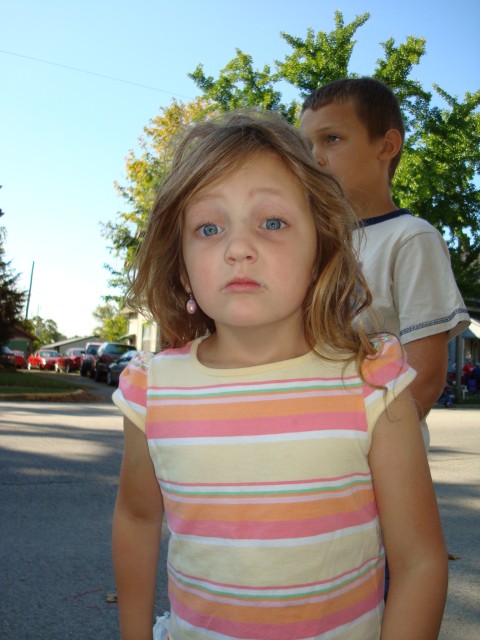 Abby looked tired!