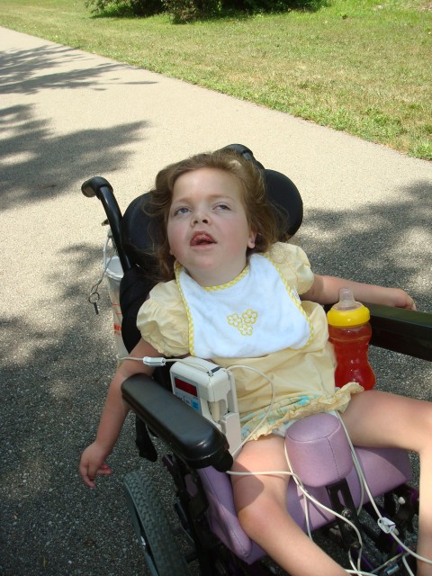 Mary had fun on the "McKenzie" trail :P