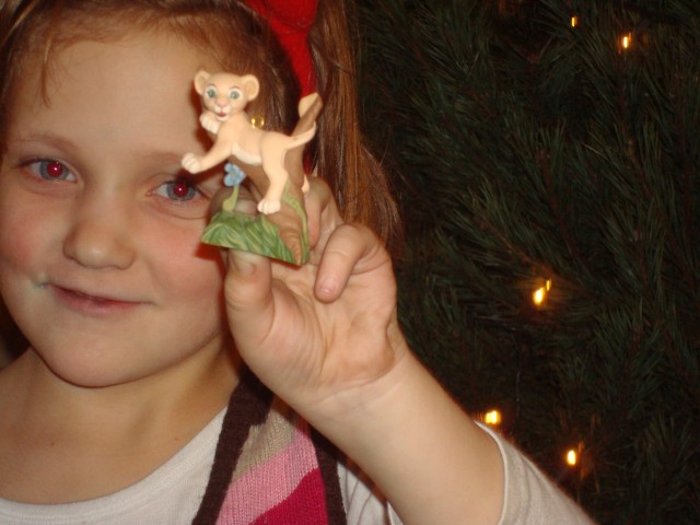 These ornaments are so old, they're from when the Lion King was still cool!
