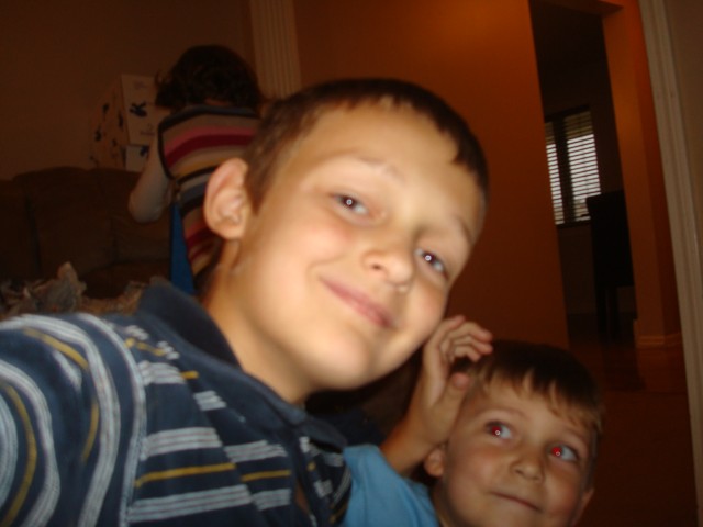 Elijah is a good big brother!