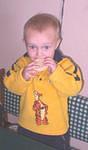 Mommy didnt want to clean me up so she gave me a plain cookie