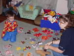 Timothy received a lot of chocolate.
