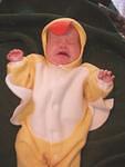 because she can't fly like all of the other little ducks :):)
