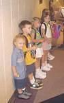 Elijah thought he was going to go to school with Timothy :(