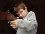 I shot Mamaws .50 caliber! (Uncle Bruce only put a cap on the gun.)