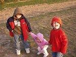 Timothy, Caitlyn and Elijah were ready to find the perfect pumpkins!