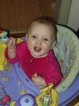 Look, i'm eating my first pancakes!