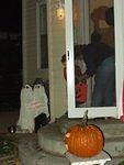 When people would open their doors, Elijah would walk right in! hehe