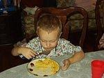 Elijah doesn't always eat chicken nuggets!!