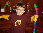 Timothy has new glasses...he looks soooo cute!