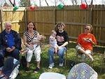 Some of the happy little crowd at Abigails party.