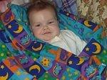 Well if Elijah won't have his picture taken with the blanket...then I will!