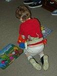Well I guess we know what he is going to be when he grows up :)