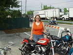 I just love my bike!! It is AWESOME...and ORANGE!