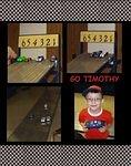 Timothy is very proud of his car :)